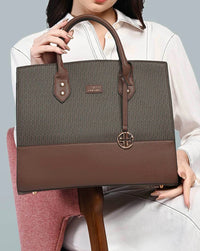 Lavie Luxe Ellon24 Satchel — Brown