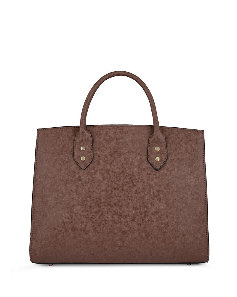 Lavie Luxe Ellon24 Satchel — Brown