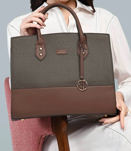 Lavie Luxe Ellon24 Satchel — Brown