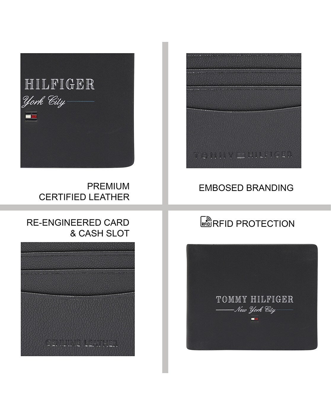 Tommy Hilfiger KANEVILLE SF01 BLACK L