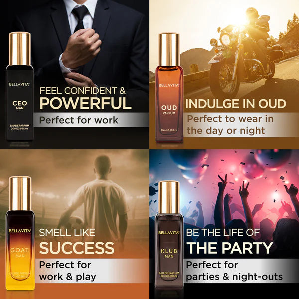 Bellavita LUXURY PERFUME GIFT SET FOR MAN