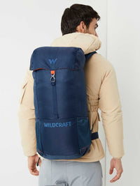 Wildcraft Verge 2 35 L hiking rucksack in Dark Blue - harness detail