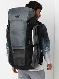 Wildcraft Verge 2 70 L hiking rucksack in Light Grey - harness detail