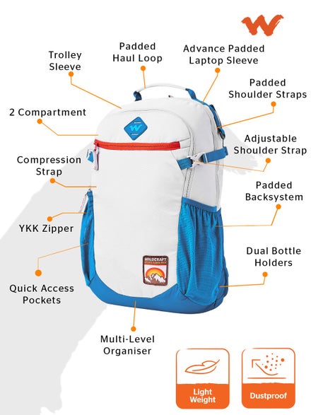 Wildcraft Cargo 30 Plus Backpack