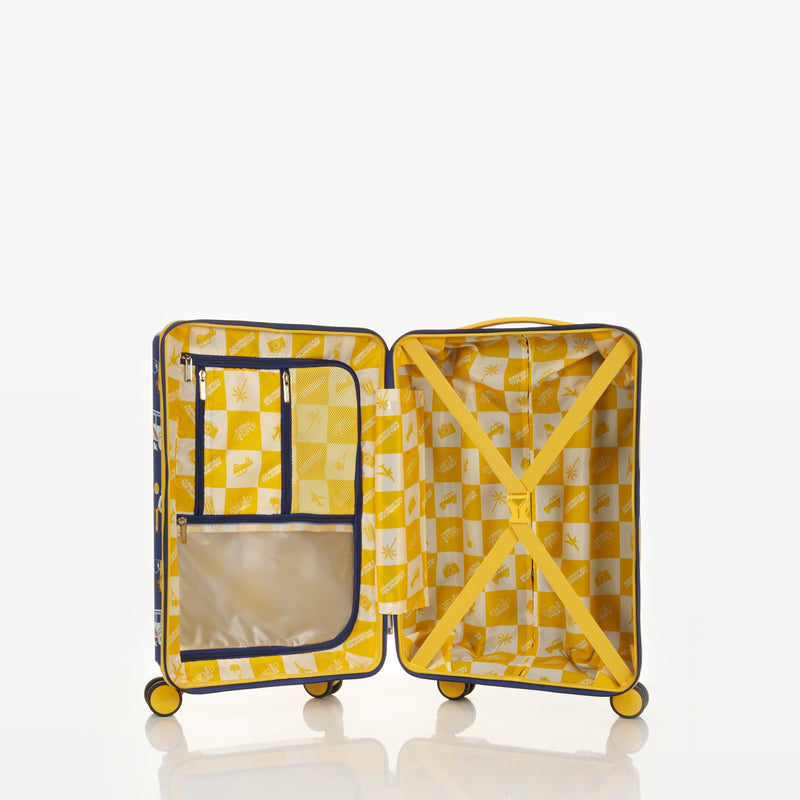 American Tourister x Masaba Hardside Spinner Trolley Dark Blue