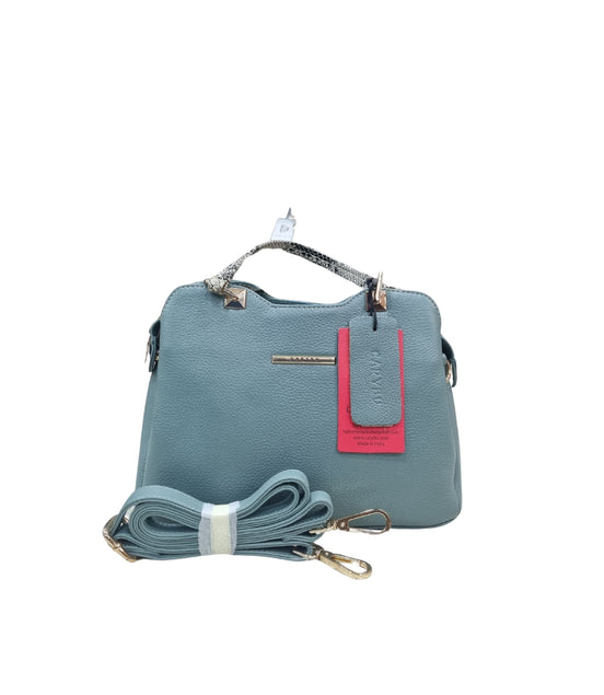 Carybu Teal Colored Hand-Bag Small