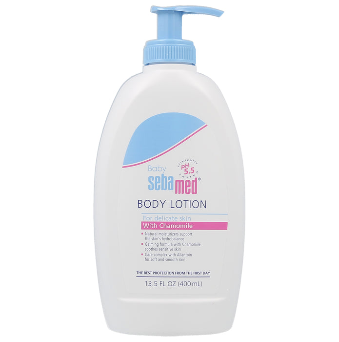 Sebamed Baby Lotion with Pump — official product image