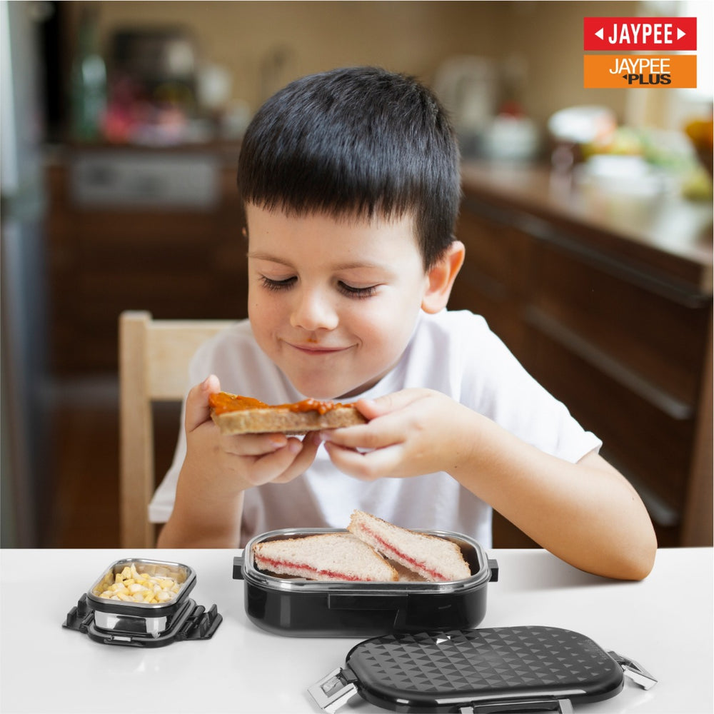 Jaypee Snap Steel Lunch Box