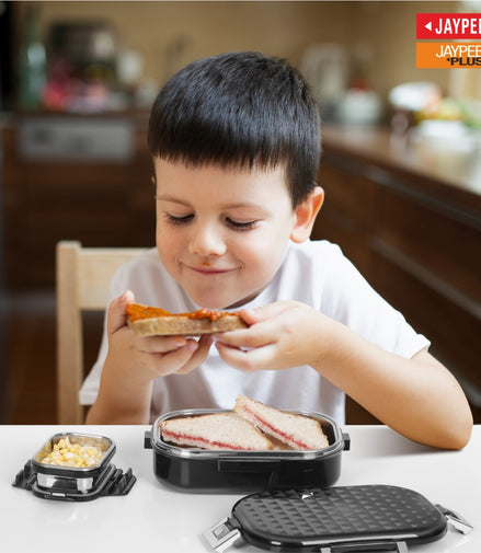 Jaypee Snap Steel Lunch Box