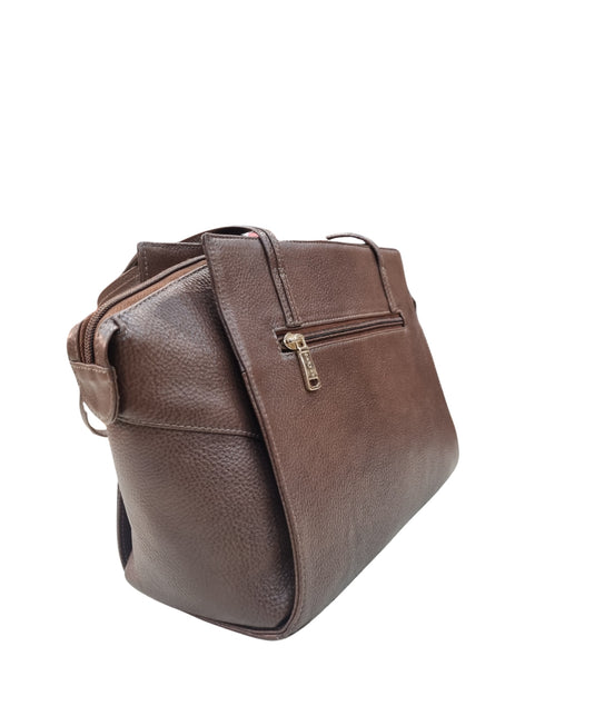 Carybu Leather Hand-Bag Large
