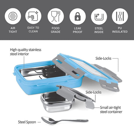 Milton Steely Super Deluxe Lunchbox