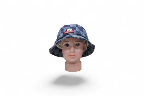 Kids’ Denim Bucket Hat – Casual Outdoor Style
