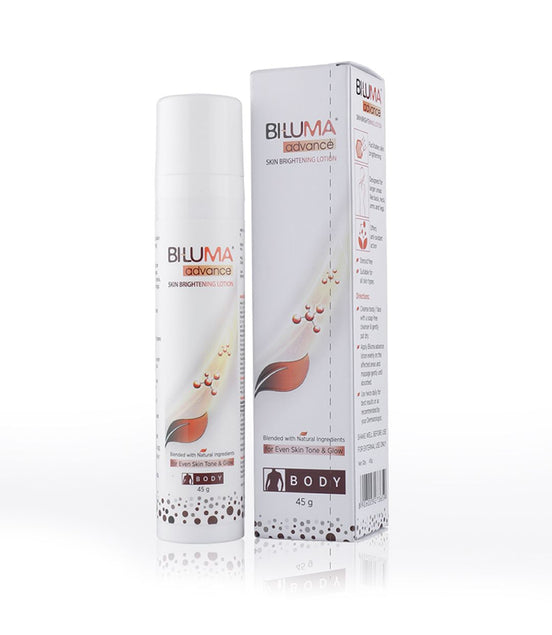 BI-LUMA Advance Skin Brightening Lotion For Even Skin Tone with Kojic Acid Vit E - 45 g