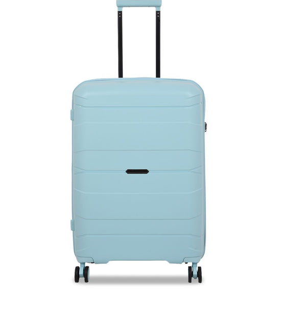 IT Luggage Momentous Crystal Blue Trolley Bag