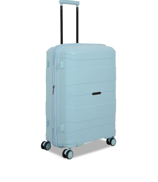 IT Luggage Momentous Crystal Blue Trolley Bag