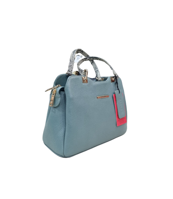 Carybu Teal Colored Hand-Bag Small