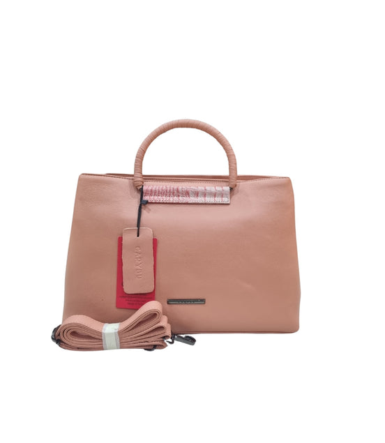 Carybu Leather Hand-Bag Large