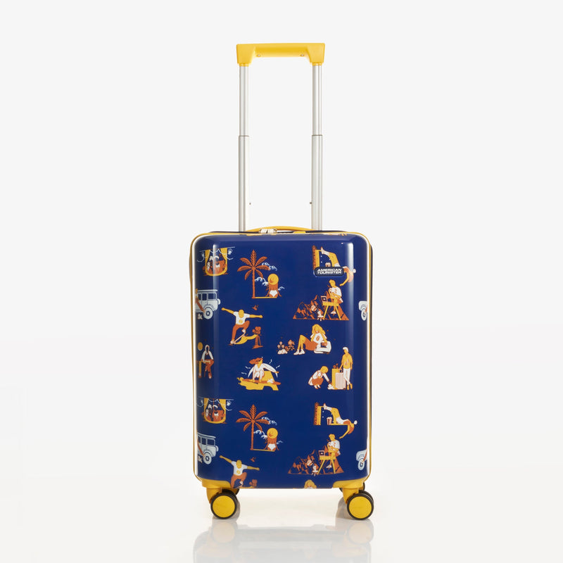 American Tourister x Masaba Hardside Spinner Trolley Dark Blue