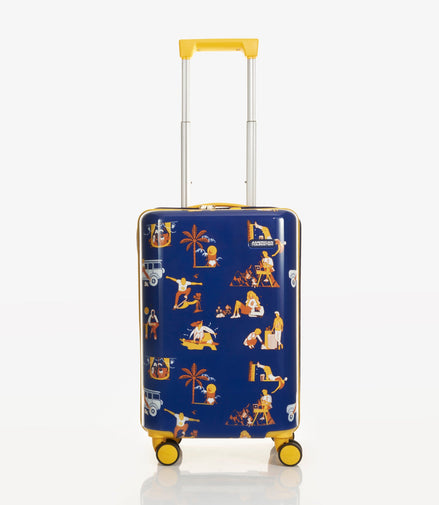 American Tourister x Masaba Hardside Spinner Trolley Dark Blue