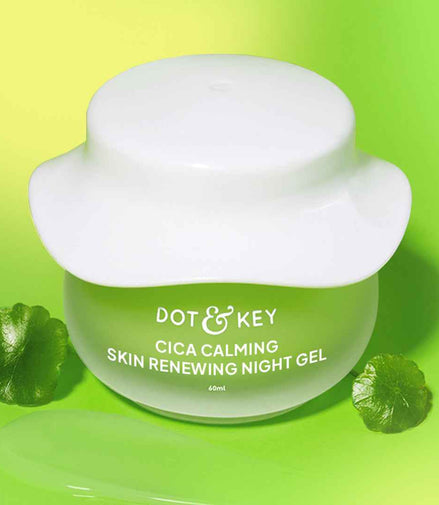 Dot & Key Cica Calming Night Gel (Niacinamide + Green Tea)