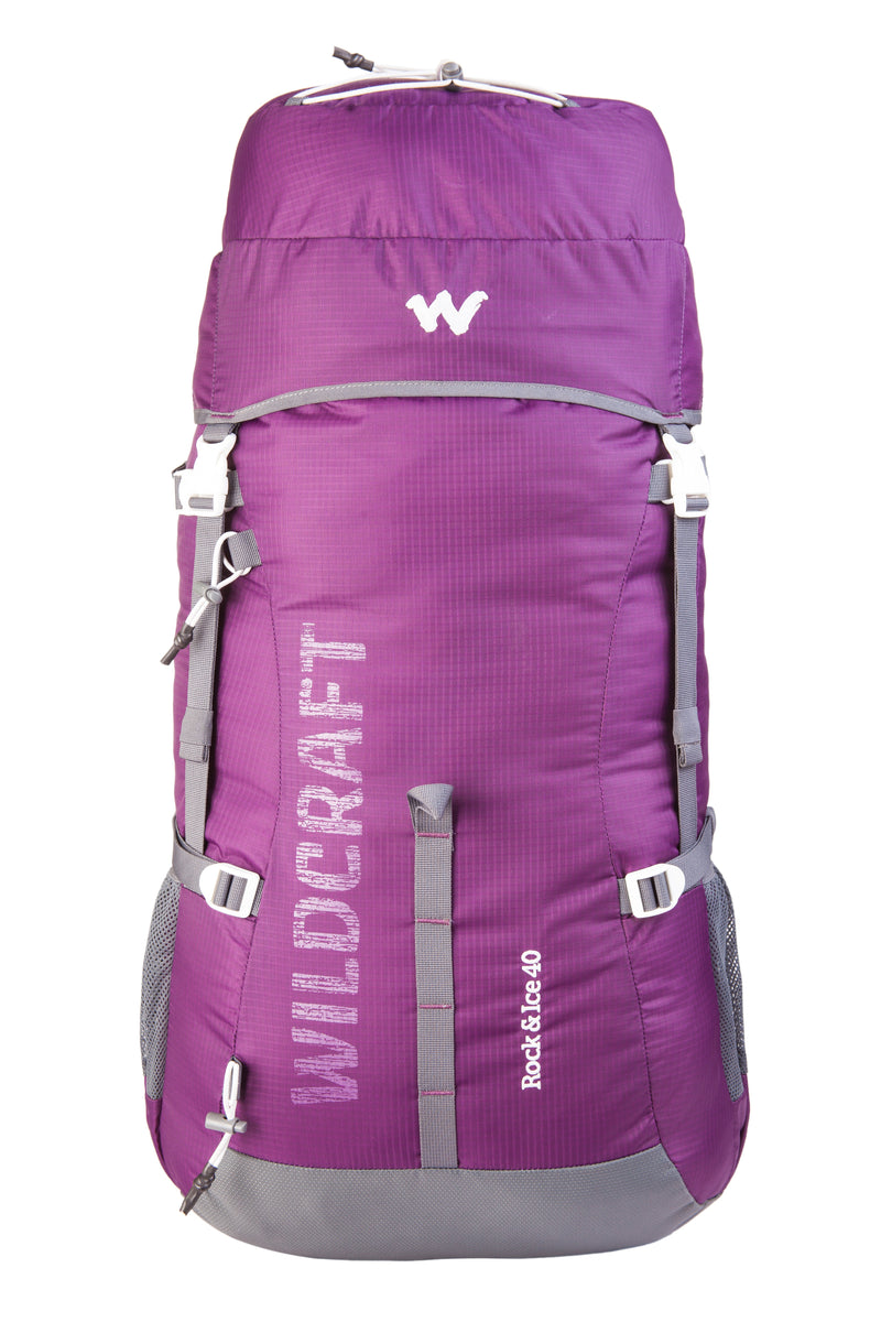 Wildcraft Rock & Ice 40 L rucksack in Purple