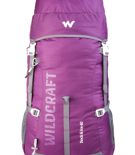 Wildcraft Rock & Ice 40 L rucksack in Purple