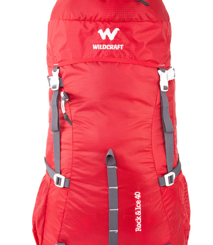 Wildcraft Rock & Ice ripstop rucksack in Red