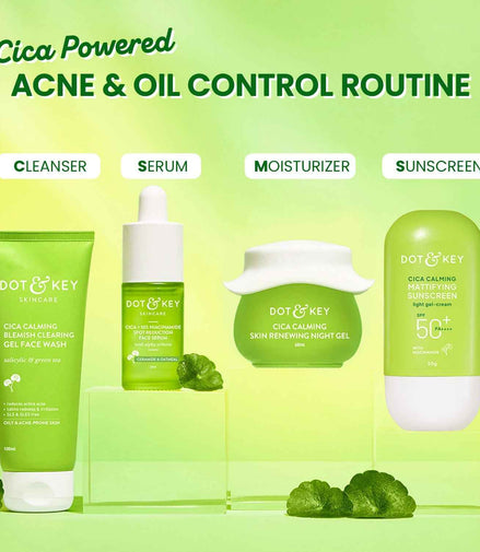 Dot & Key Super Cica & Salicylic Anti Acne Routine