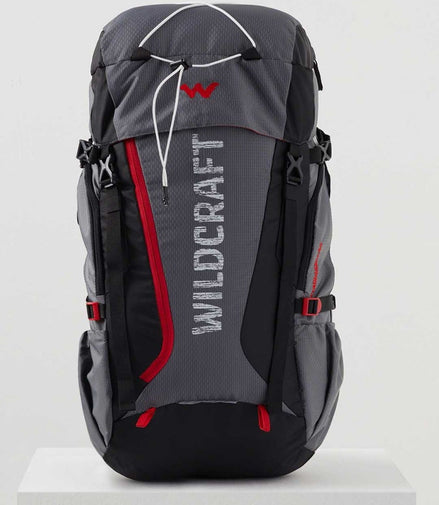 Wildcraft Trailblazer 40 L trekking rucksack in Black Grey