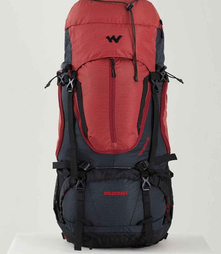 Wildcraft Gangotri 55 L rucksack in Red Black