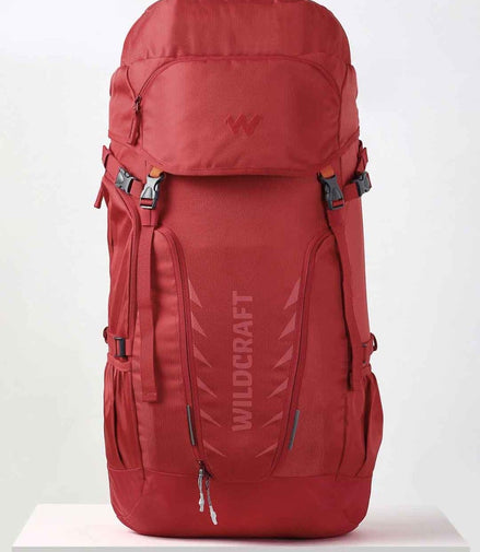 Wildcraft Travel Pro 50 L rucksack in Brick Red