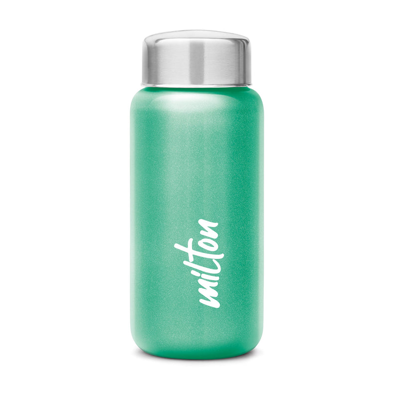 Milton Aqua Stainless Steel Water Bottle — angle view