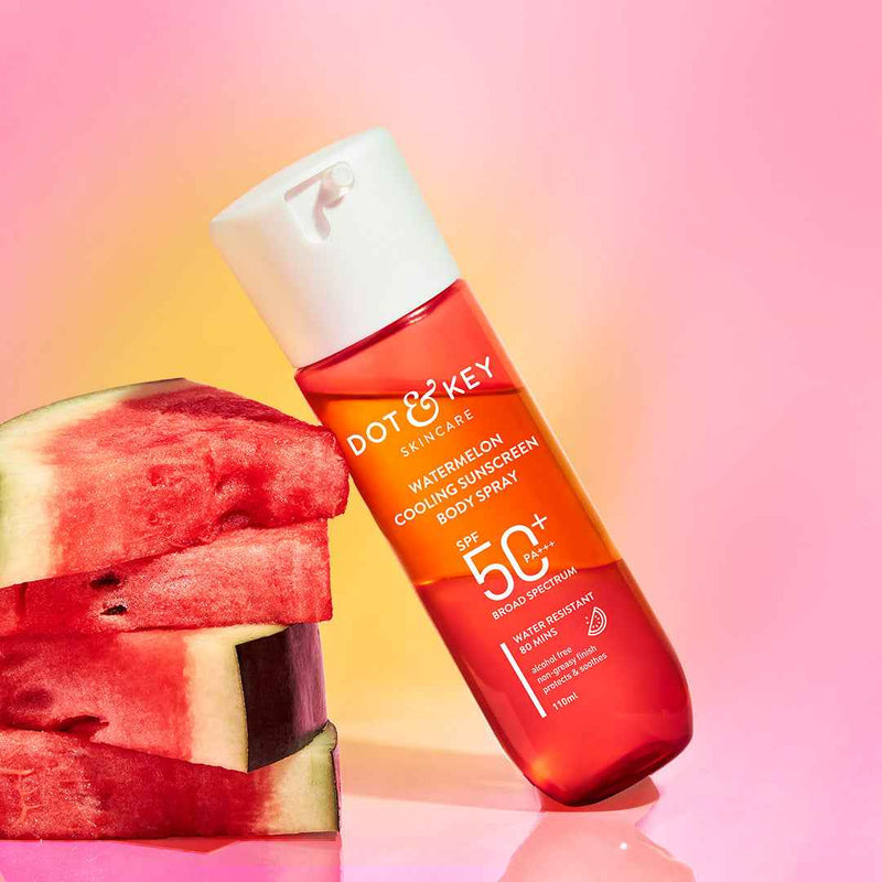 Dot & Key Watermelon Cooling Sunscreen Body Spray SPF 50+ PA+++