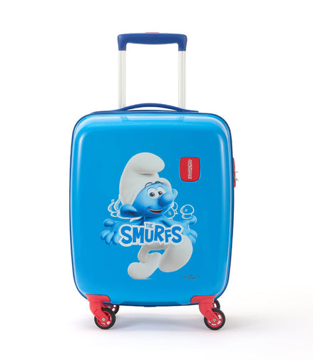 American Tourister Smurfs Kids Hardside Trolley 53cm Blue