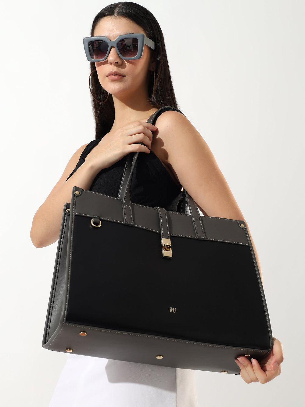 itti Ray Tote Bag Grey