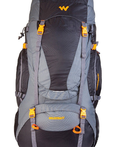Wildcraft Trailblazer 60 L trekking rucksack in Black