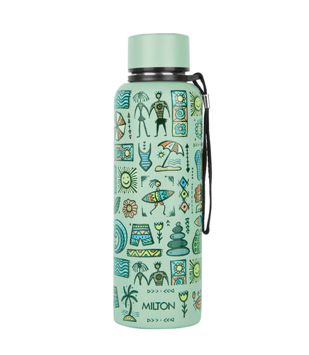 Milton Grey Beach 3D UV Printed Aura Thermosteel Bottle