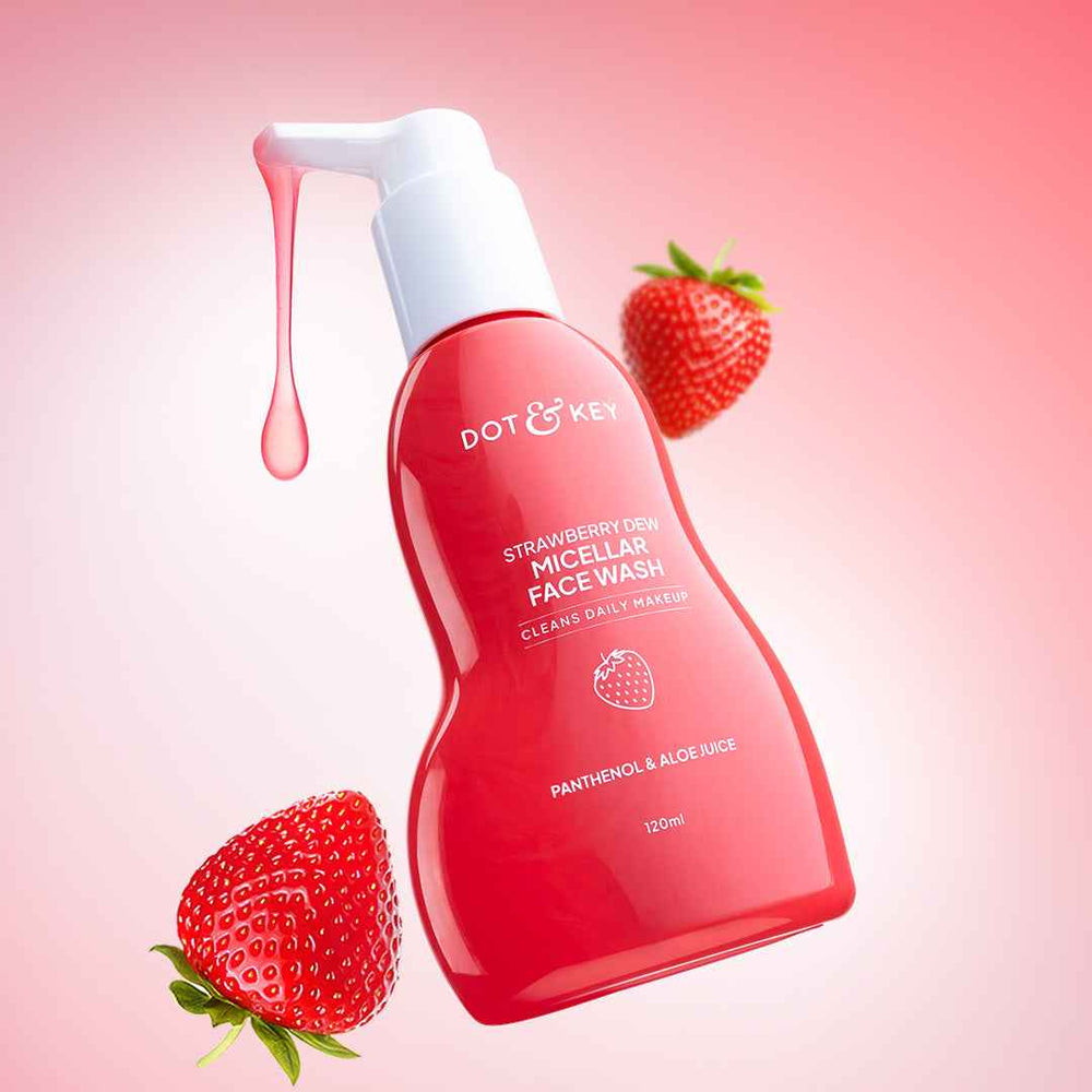 Dot & Key Strawberry Dew Micellar Face Wash