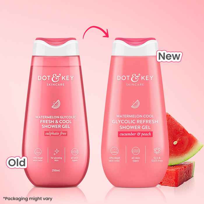 Dot & Key Watermelon Cooling Glycolic Acid Shower Gel