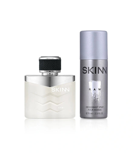 Skinn by Titan Classic Coffret — Raw EDP 50ml & Deo for Men