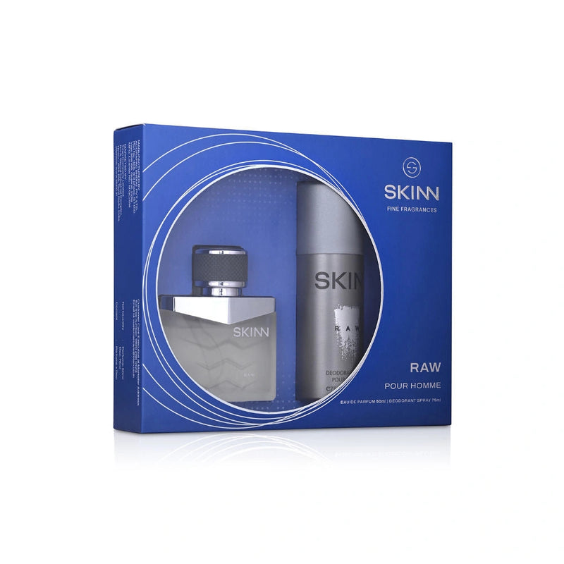 Skinn by Titan Classic Coffret — Raw EDP 50ml & Deo for Men