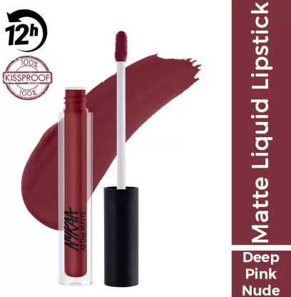 Nykaa All Day Matte Liquid Lipstick - Prom Date