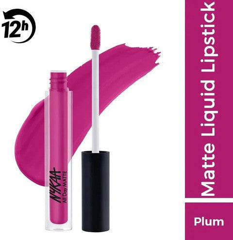 Nykaa All Day Matte Liquid Lipstick — front view