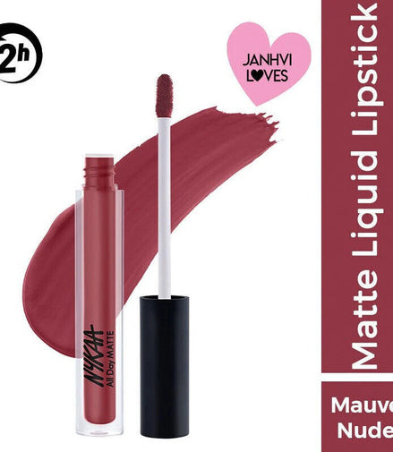 Nykaa All Day Matte Liquid Lipstick - Soul Sister