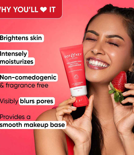 Dot & Key Strawberry + Niacinamide Moisturizer, Pack of 2