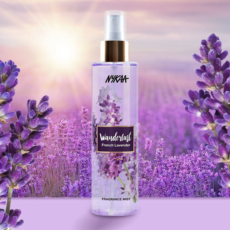 Nykaa Wanderlust Fragrance Body Mist — side view