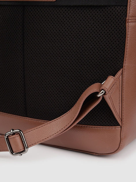 Tommy Hilfiger Prudence Tan Laptop Bag