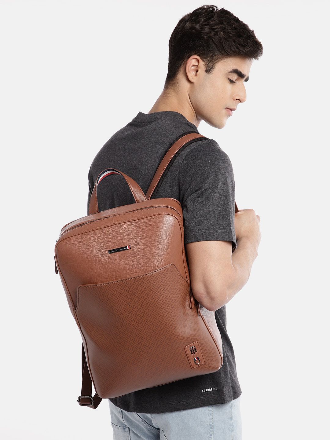 Tommy Hilfiger Prudence Tan Laptop Bag