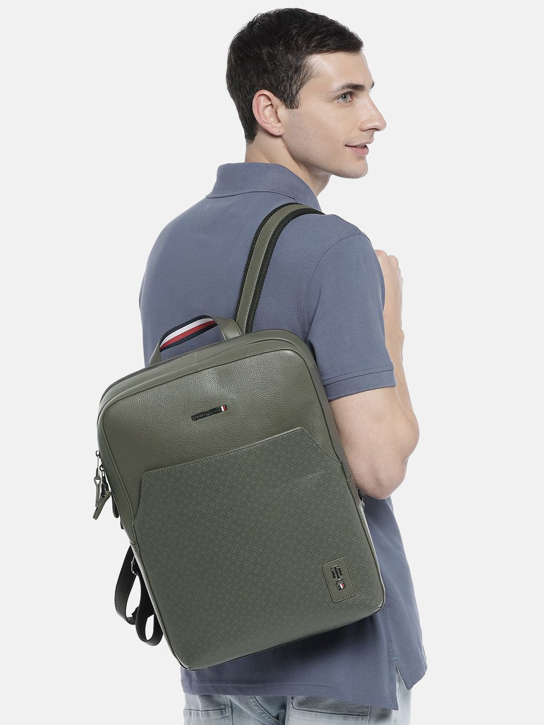 Tommy Hilfiger Prudence Olive Laptop Bag