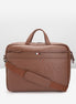 Tommy Hilfiger Tan Galveston Laptop Bag
